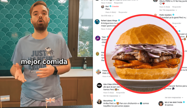 Pan con chicharrón generó todo un revuelo en las redes sociales.