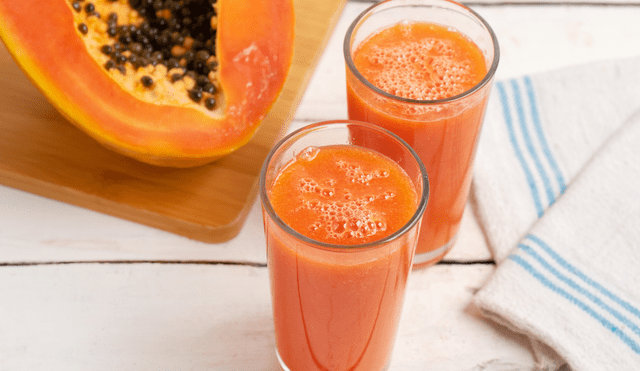Conoce los beneficios de tomar jugo de papaya. Conoce los beneficios de tomar jugo de papaya.