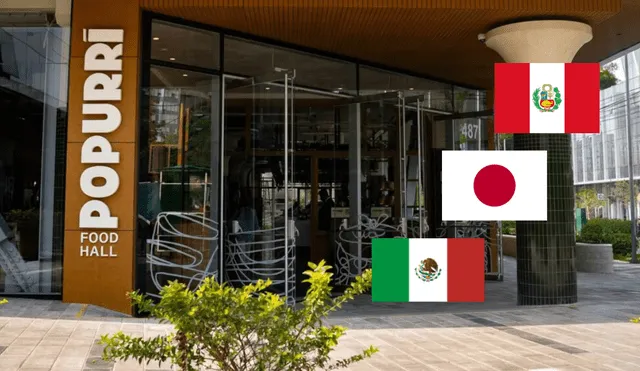 Conoce el primer food hall que combina tres gastronomías. Fuente: ComposiciónLR. Conoce el primer food hall que combina tres gastronomías. Fuente: ComposiciónLR.