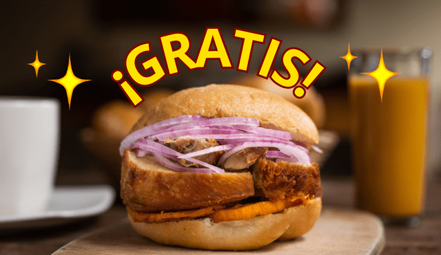 Acércate a la Municipalidad de La Victoria para recibir un pan con chicharrón. Fuente: ComposiciónLR.