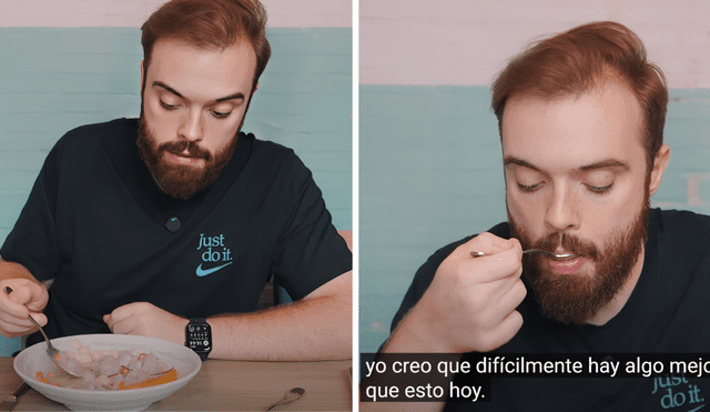 El plato peruano favorito del streamer es el tiradito.