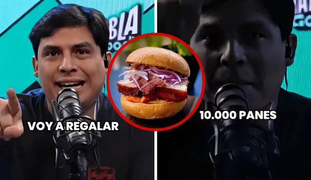 Curwen regalará 10 mil panes con chicharrón.