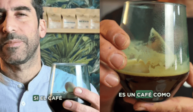 Un barista comparte en un vídeo la importancia de los colores y granos de café. Fuente: ComposiciónLR. Un barista comparte en un vídeo la importancia de los colores y granos de café. Fuente: ComposiciónLR.