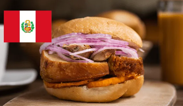 Pan con chicharrón