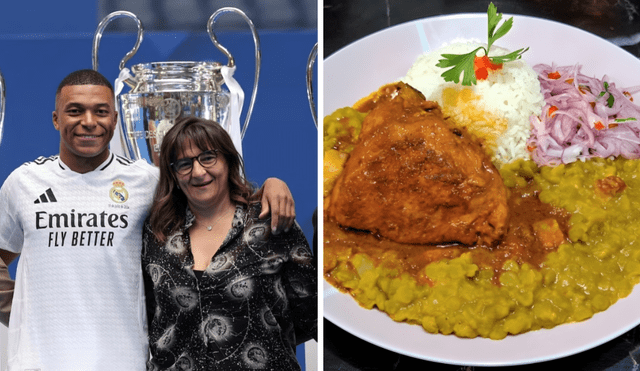 Madre de Kylian Mbappé se rinde ante la gastronomía peruana.