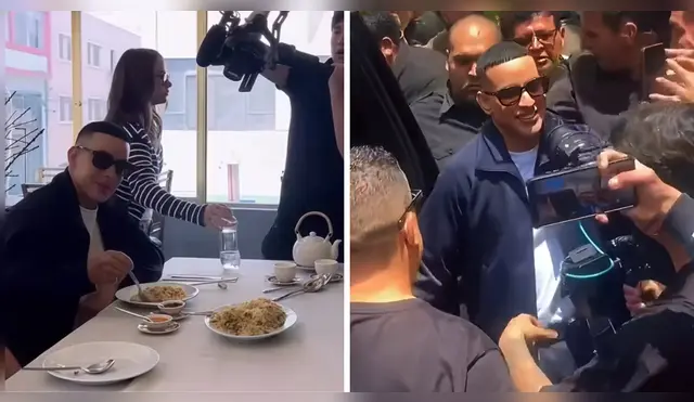 Daddy Yankee saludó a sus fans en la Calle Capón. Daddy Yankee saludó a sus fans en la Calle Capón.