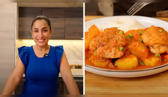Receta de estofado de pollo de Nelly Rossinelli.