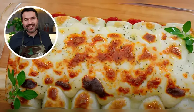 Canelones de espinaca y ricotta.