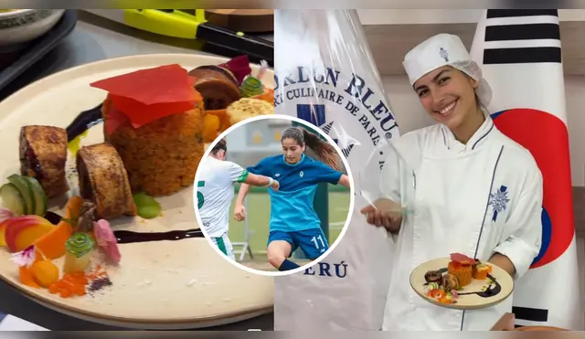 La estudiante peruana  de cocina que representará al país en Corea del Sur.