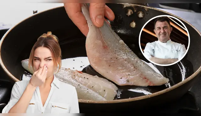 El chef Martín Berasategui revela su truco para que el pescado no deje olor en la cocina.