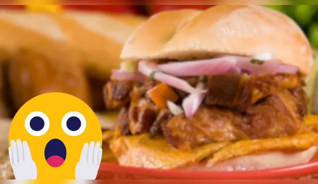 El pan con chicharrón ocupa uno de los puestos del nuevo ranking de Taste Atlas. Fuente: ComposiciónLR.