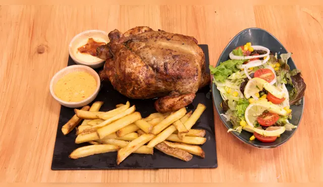 Pollo a la brasa entre los mejores platos del mundo.