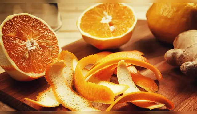 Combate los olores con las cáscaras de naranja.