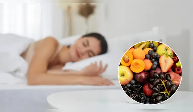 Según especialistas, estas frutas contribuyen a una mejor conciliación del sueño. Fuente:ComposiciónLR: Según especialistas, estas frutas contribuyen a una mejor conciliación del sueño. Fuente:ComposiciónLR: