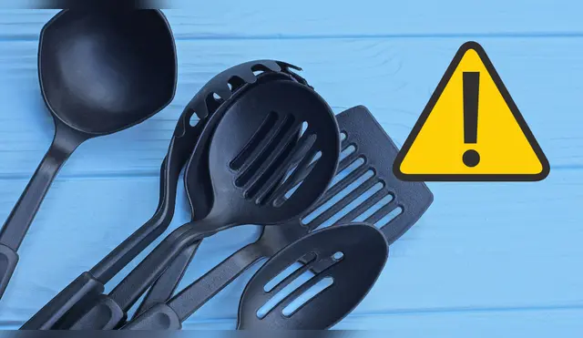 Utensilios de cocina de plástico negro podrían esconder compuestos tóxicos. Utensilios de cocina de plástico negro podrían esconder compuestos tóxicos.