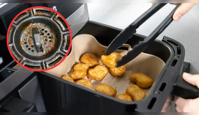 Cómo desengrasar la freidora de aire de forma fácil: 5 trucos infalibles