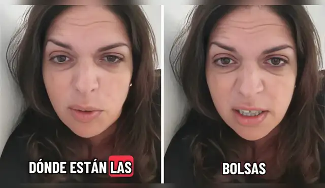 Se descuidó mientras hacía compras en el supermercado y le robaron las bolsas. Se descuidó mientras hacía compras en el supermercado y le robaron las bolsas.