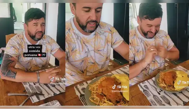 Chileno se rinde ante la comida peruana. Chileno se rinde ante la comida peruana.