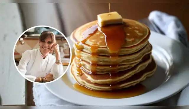 Sandra Plevisani comparte su receta familiar para preparar una torre de panqueques perfecta. Sandra Plevisani comparte su receta familiar para preparar una torre de panqueques perfecta.