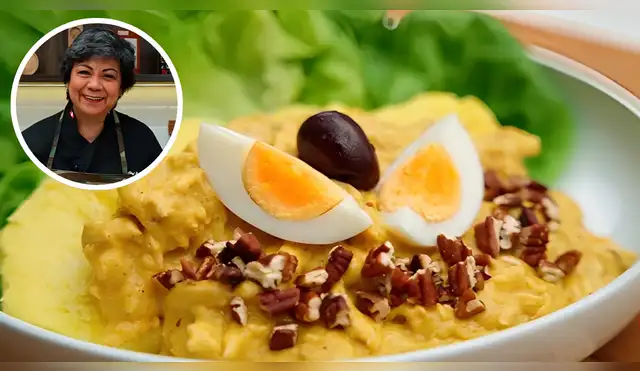 Ají de gallina: receta tradicional con Pati Chong Ají de gallina: receta tradicional con Pati Chong