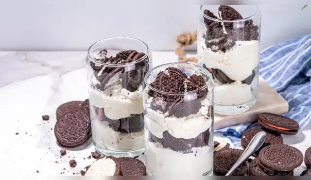 Conoce cómo preparar el postre más viral de TikTok a base de oreo. Fuente: Shutterstock.