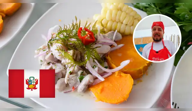 El ceviche peruano destaca por su preparación al momento y su frescura.