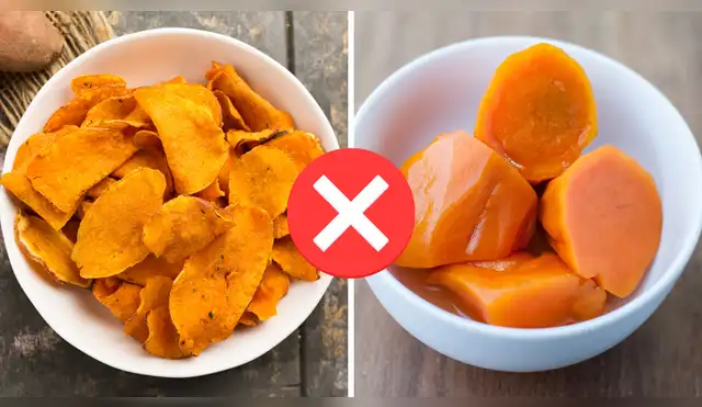 Cómo cocinar el camote para conservar sus nutrientes.