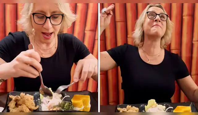 “¡Mon Dieu!”: suegra francesa prueba comida peruana y sus gestos lo dicen todo