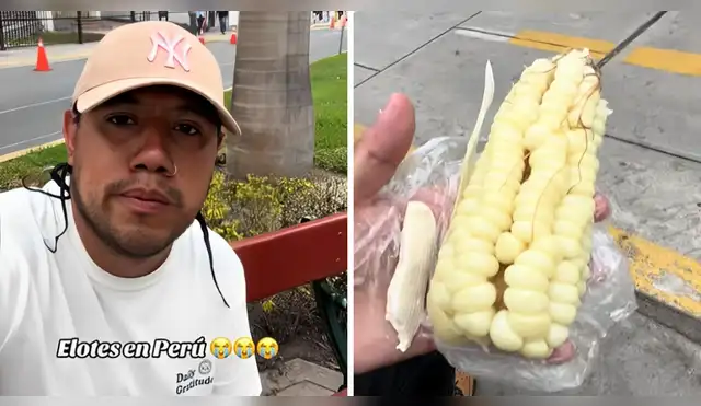 Mexicano se decepciona al probar choclo con queso.