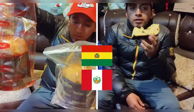 Boliviano elige al panetón peruano sobre el de su país.