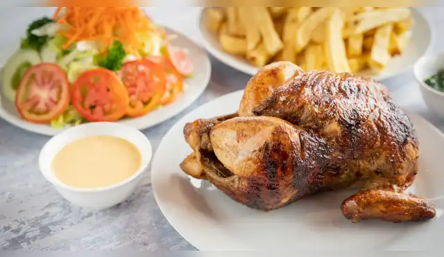 El pollo a la brasa entra al top 5.