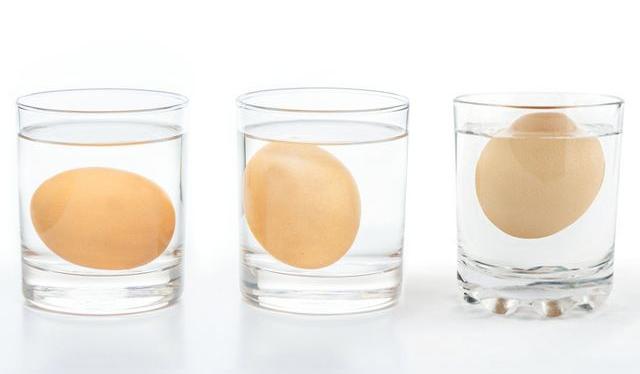 De izquierda a derecha, de más a menos fresco.   