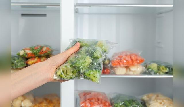 Las verduras cocidas o picadas deben mantenerse refrigeradas o congeladas.   