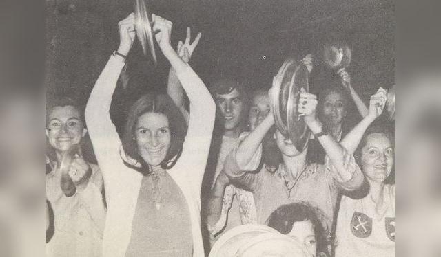 La Marcha de las Ollas Vacías reunió a las amas de casa de la clase alta santiaguina (Chile) en contra de Allende. Crédito: Memoria Chilena. Biblioteca Nacional de Chile.</div>   