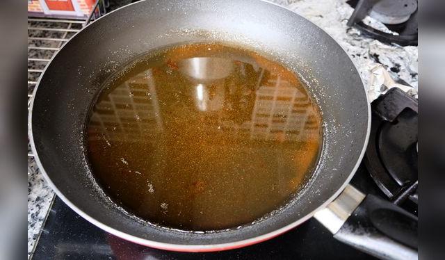 Las condiciones en casa muchas veces no permiten reusar el aceite porque se puede quemar.   