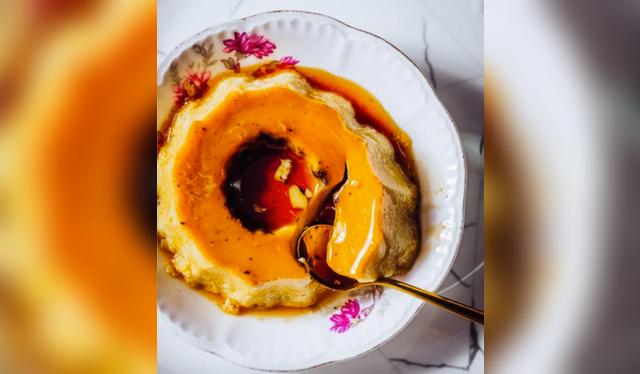Un flan distinto, de la mano de <a href="https://www.instagram.com/melissapastrychef/">@melissapastrychef</a>.   