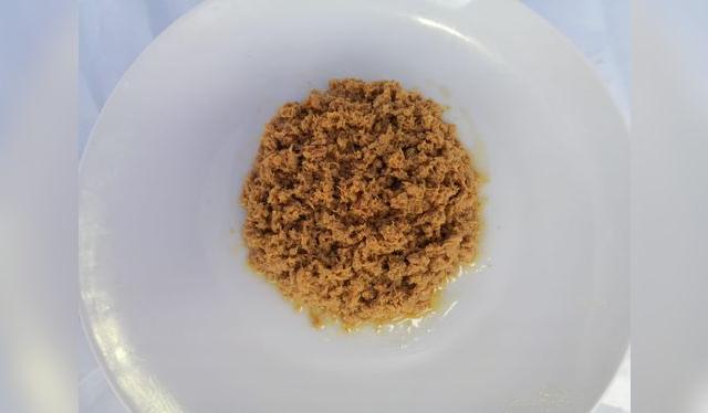 El grated es pescado desmenuzado: se puede usar, por ejemplo, en reemplazo de la carne molida. El grated es pescado desmenuzado: se puede usar, por ejemplo, en reemplazo de la carne molida.