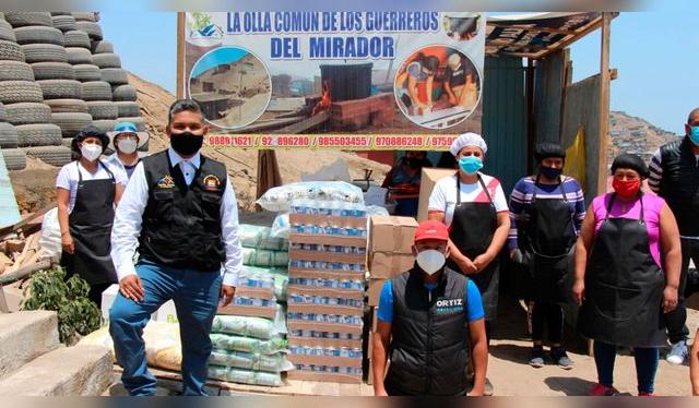 Tú también puedes ayudar a las ollas comunes.    