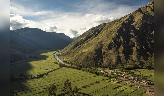 El 90% del área cultivable del Valle Sagrado está destinado al maíz blanco gigante del cusco.   