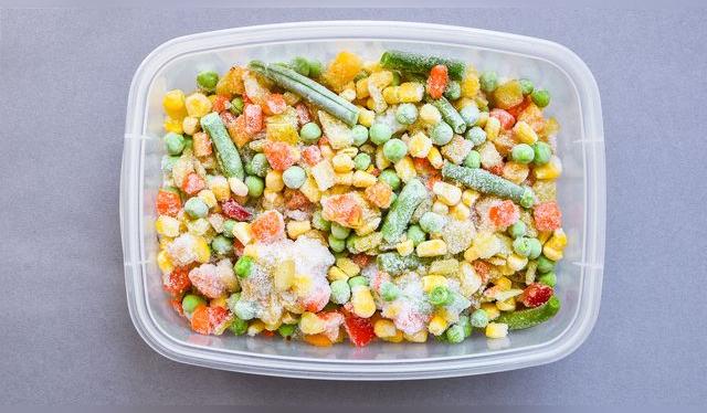 No todas las verduras cocidas se pueden congelar.    