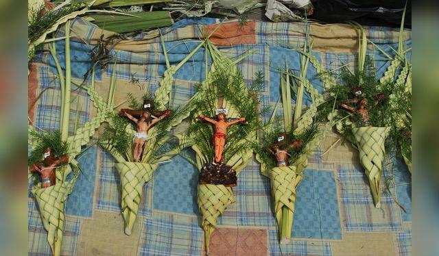 La imaginería cristiana de Pascua está asociada a la resurrección de Cristo.    