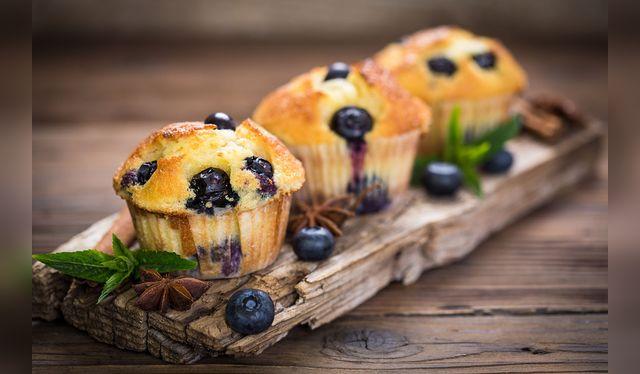 Los muffins de arándanos se han convertido en un clásico. 