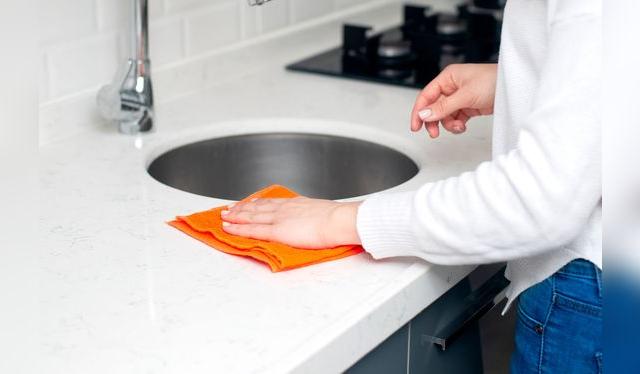 El secado el final de la limpieza evita el desarrollo de bacterias u óxidos.   