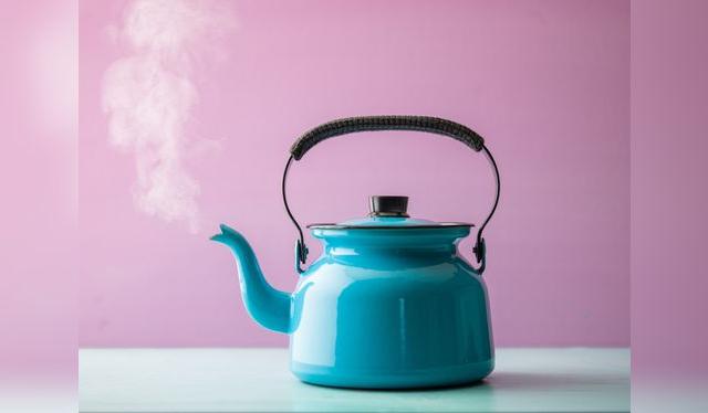 Las teteras y los hervidores suelen acumular los metales en forma de costra o sarro.    