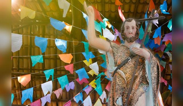 El patrono de la Amazonía, San Juan Bautista, le da nombre a la fiesta y al plato típico de esta celebración.    