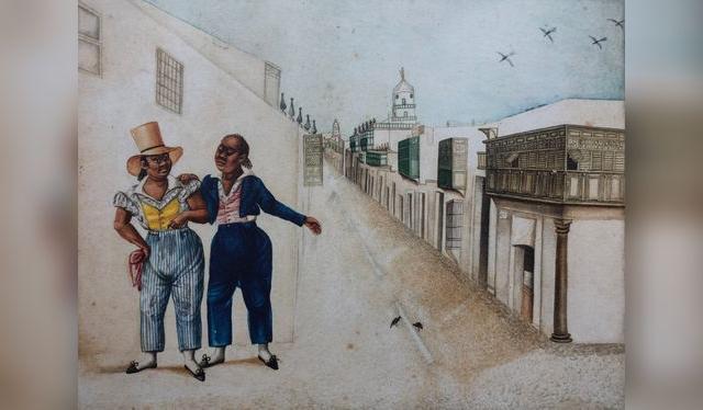 Juan José Cabezudo y un amigo. <br>Por Francisco Javier Cortés (alrededor de 1827). Juan José Cabezudo y un amigo. <br>Por Francisco Javier Cortés (alrededor de 1827).