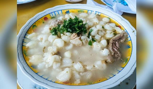 La patasca es el caldo andino por excelencia.    