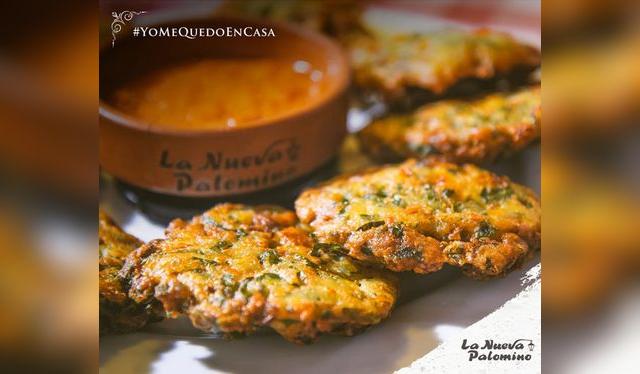 Las torrejas de verduras se acompañan con llatan, una salsa de rocoto que varía en cada picantería. (Foto: La Nueva Palomino) Las torrejas de verduras se acompañan con llatan, una salsa de rocoto que varía en cada picantería. (Foto: La Nueva Palomino)