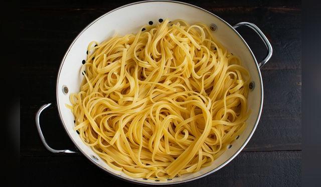 La pasta debe quedar al dente para que se digiera mejor.    