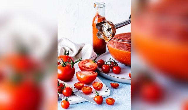 El tomate y la salsa de tomate son ricos en MSG.   